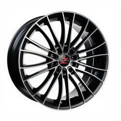 Magnifico Black Polished 7.5x17